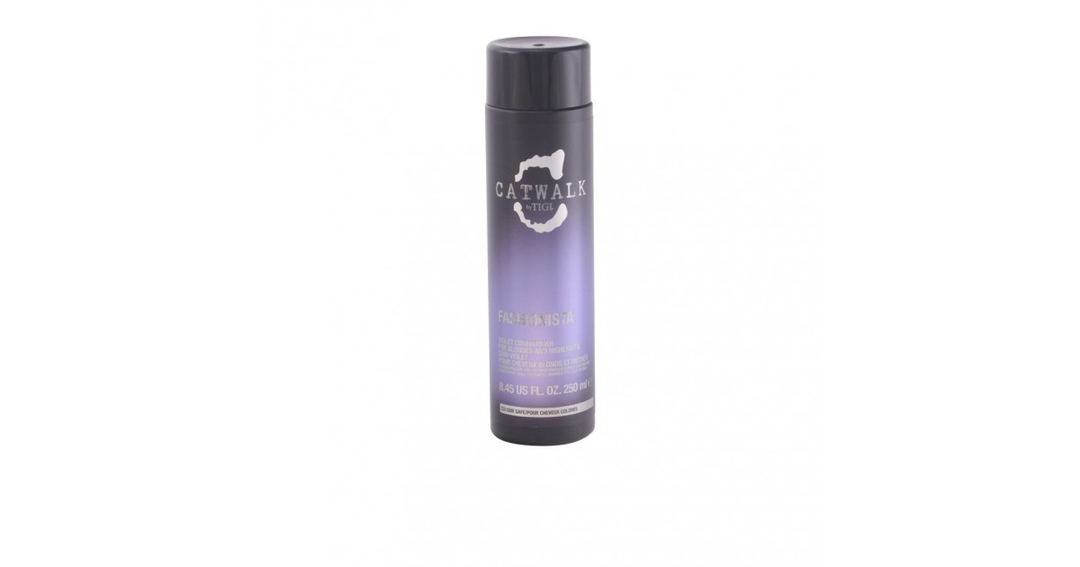 TIGI - CATWALK fashionista violet acondicionador cabello rubios o claros 250 ml