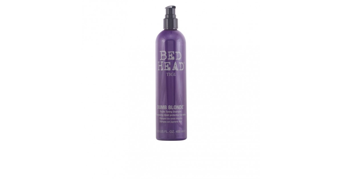 bed head dumb blonde purple shampoo