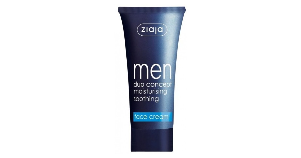 Ziaja - Crema Hidratante para Hombre con Propiedades Calmantes y Matificantes  