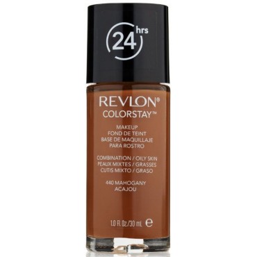 Revlon - Base de Maquillaje fluida ColorStay para piel Mixta/Grasa - 440 Mahogany  