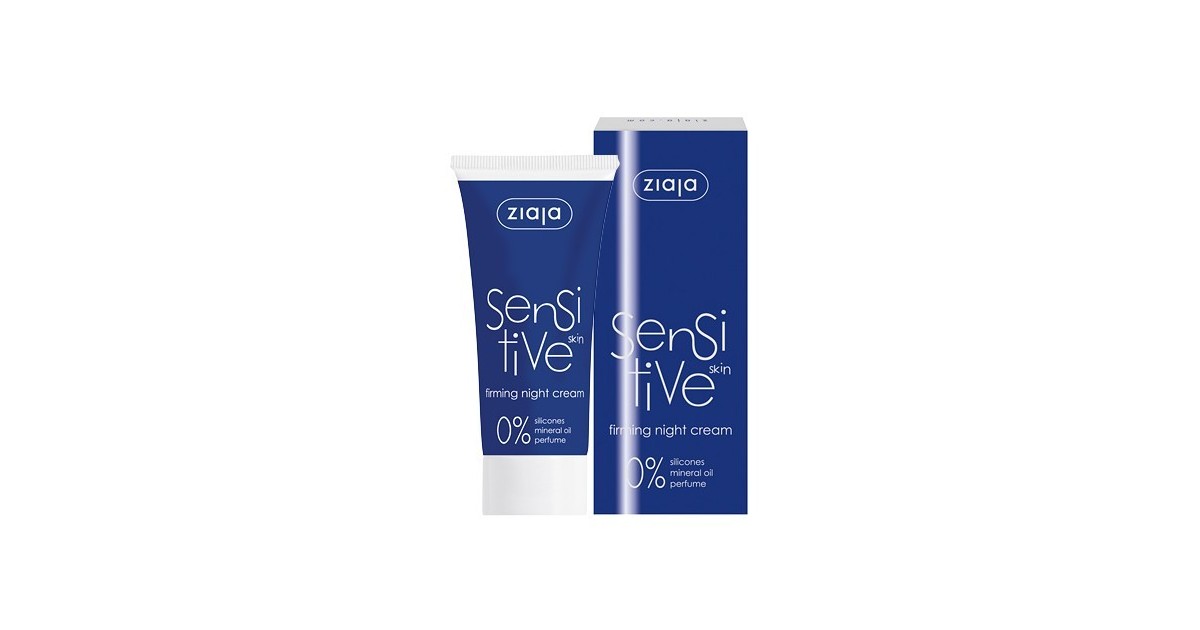 Ziaja Sensitive - Crema reafirmante de noche para pieles sensibles