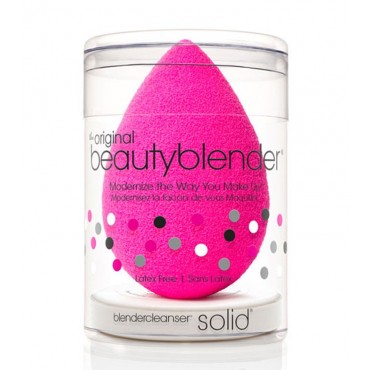 BeautyBlender Pure - Esponja especial de maquillaje limpiador sólido 