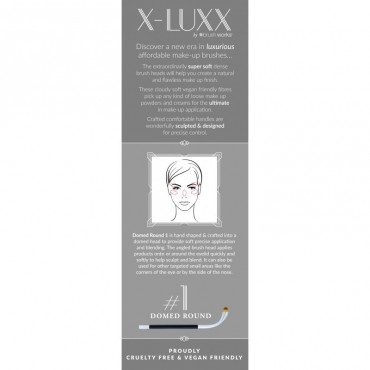 BrushWorks - Brocha Oval X-LUXX Nº1