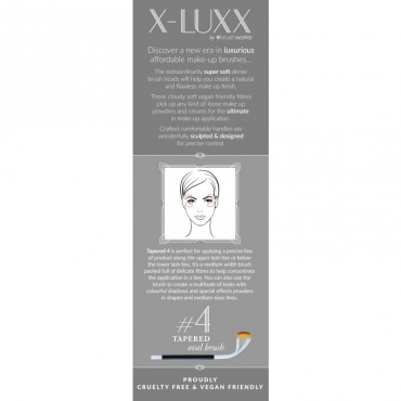 BrushWorks - Brocha Oval X-LUXX Nº4