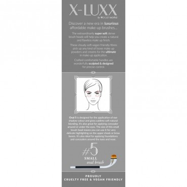 BrushWorks - Brocha Oval X-LUXX Nº5