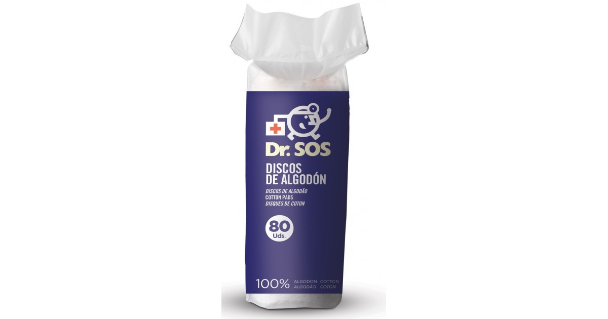 Dr. SOS - Discos desmaquillantes de Algodón