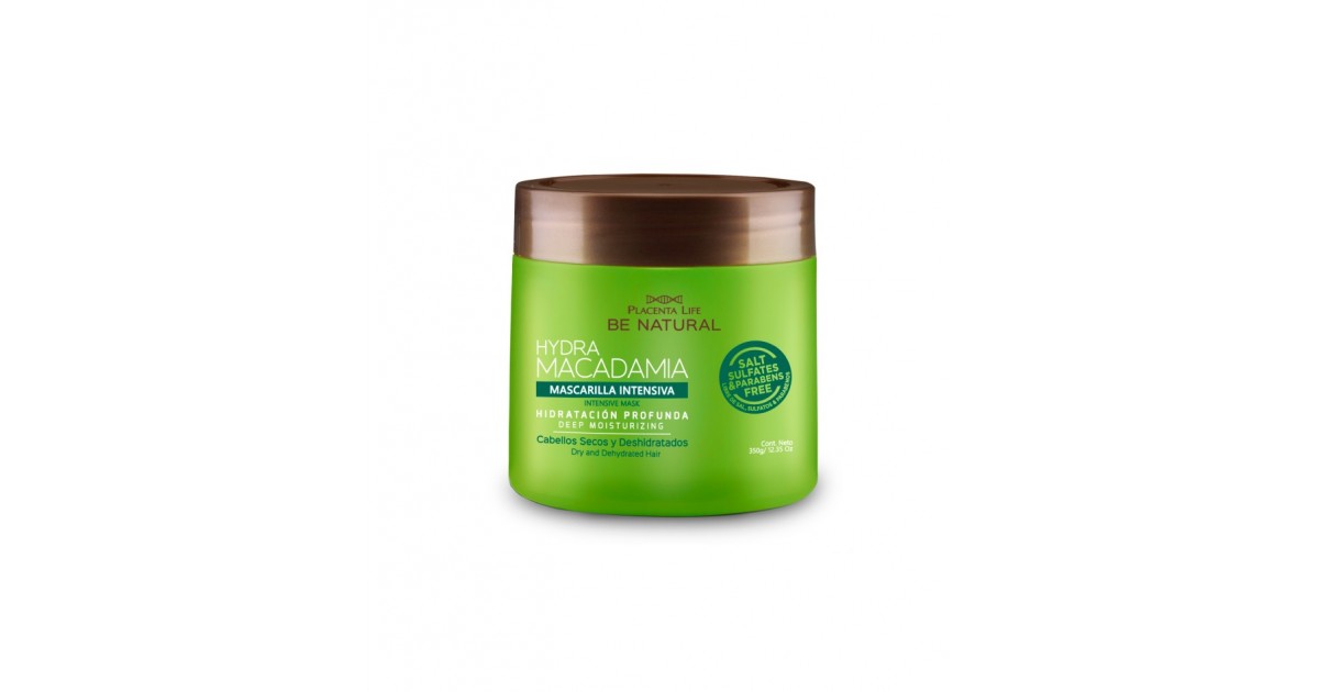 Be Natural - Hydra Macadamia - Mascarilla con Aceite de Macadamia - 350gr