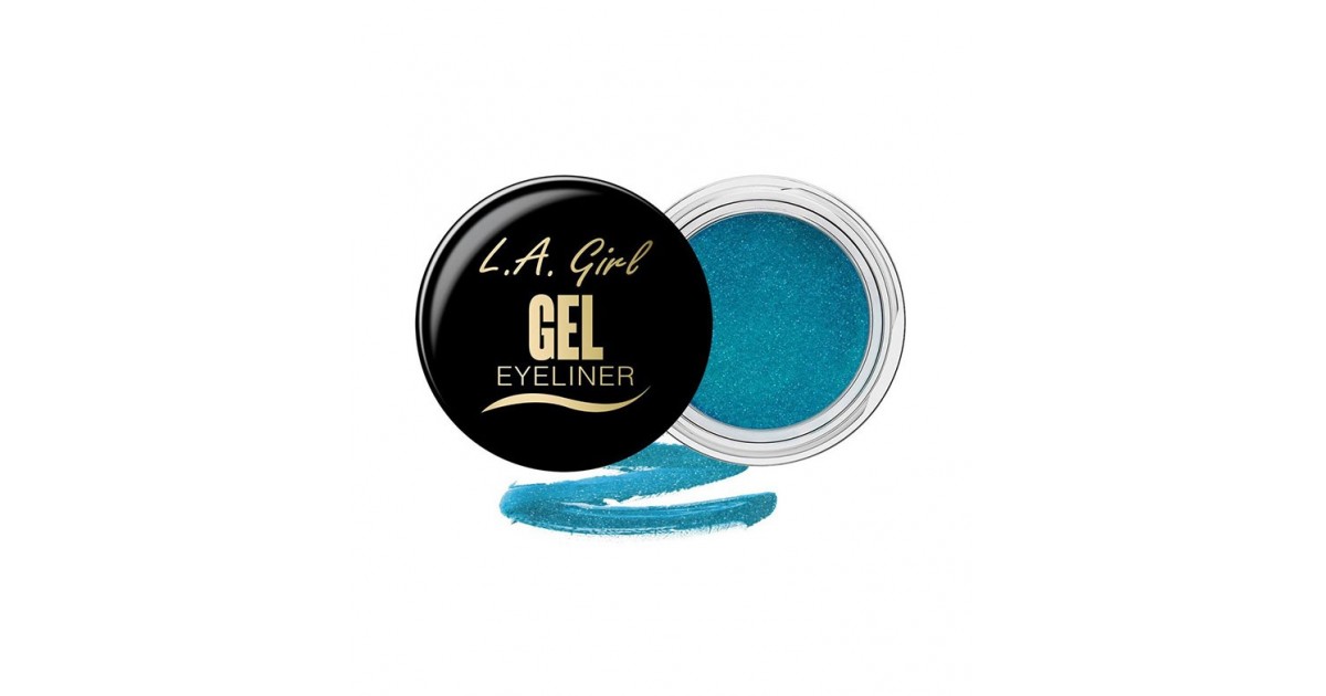 L.A. Girl - Delineador de ojos en gel - GEL733: Mermaid Teal Frost