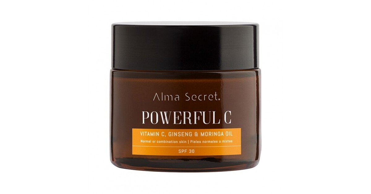 Alma Secret - Powerfull C con Vitamina C, Ginseng & Moringa. SPF30
