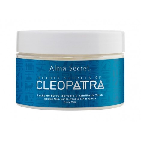 Alma Secret - Cleopatra - Hidratante corporal con Leche de Burra, Sándalo y vainilla de Tahití