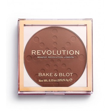 Revolution - Polvos Compactos Bake & Blot - Banana Deep