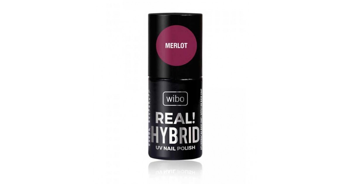 Wibo - Esmalte de uñas Real! Hybrid - 02: Merlot