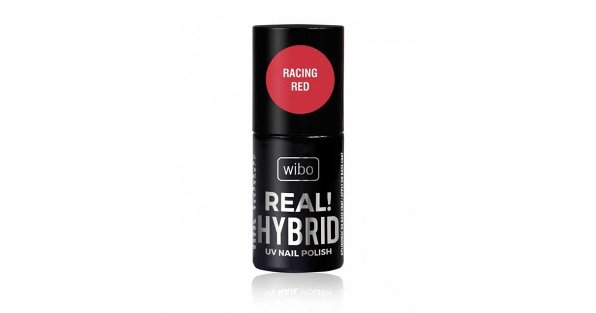 Wibo - Esmalte de uñas Real! Hybrid - 03: Racing Red