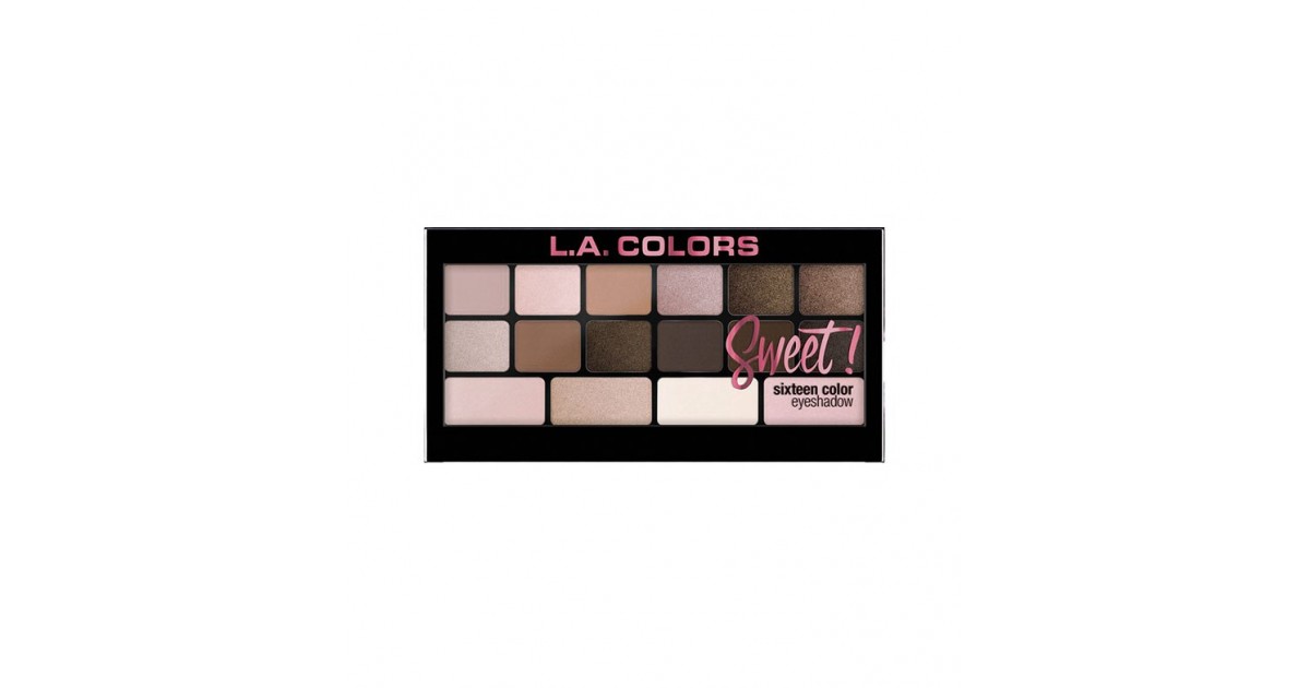 L.A Colors - Paleta de sombras de ojos Sweet! - Charming
