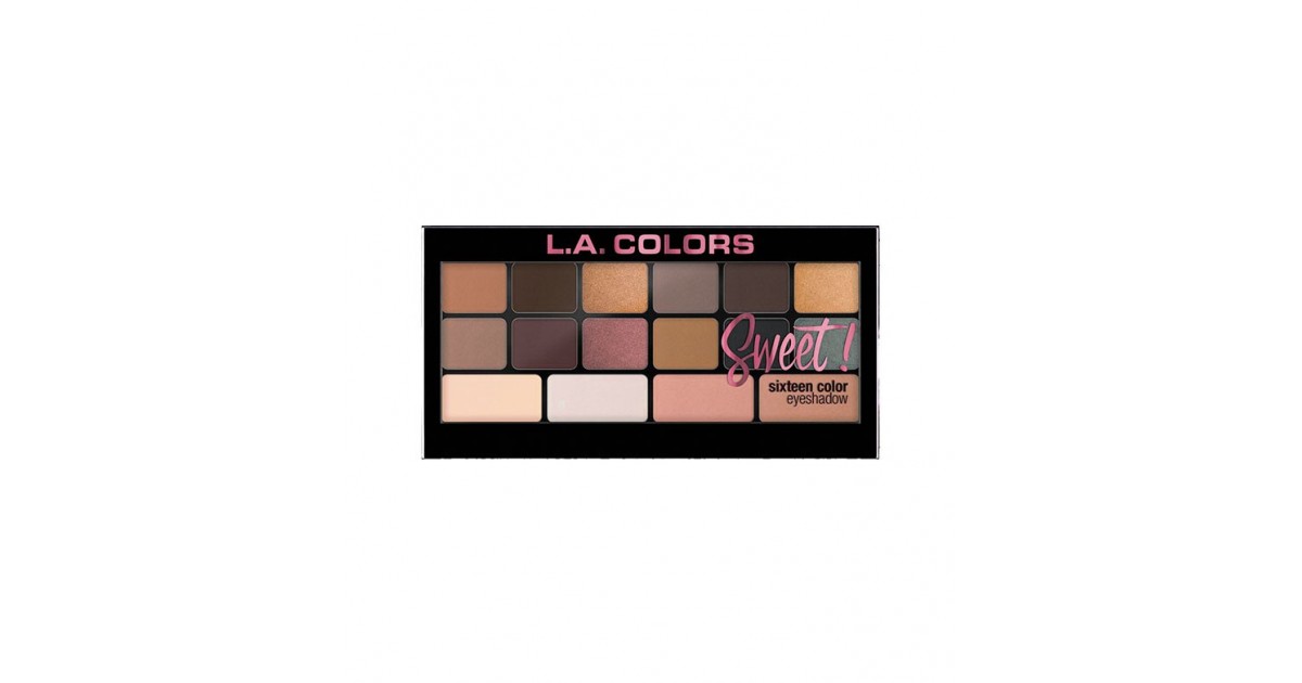 L.A Colors - Paleta de sombras de ojos Sweet! - Seductive