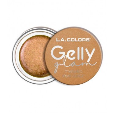 L.A Colors - Sombra de ojos en crema Gelly Glam Metallic - CES281 Queen Bee