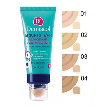 Dermacol - Base de maquillaje y Corrector Acnecover - 2