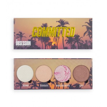 Makeup Obsession - Paleta de Iluminadores Committed