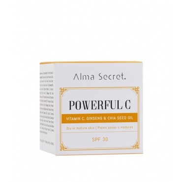 Alma Secret - Powerfull C con Vitamina C, Ginseng & Chía - SPF30