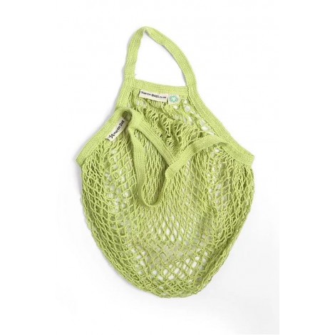 Turtle Bags - Bolsa de Algodón Ecológico de Red con Asa Corta - Lima