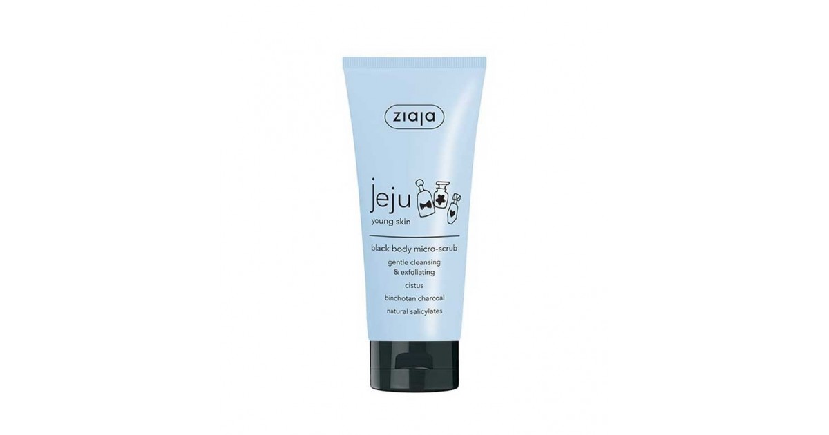Ziaja - Micro exfoliante corporal negro Jeju Young Skin