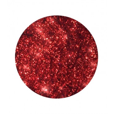 With Love Cosmetics - Glitter prensado - Berry Red