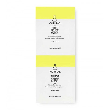 Youth Lab - Pack 2 monodosis Mascarilla hidratante Thirst Relief Mask