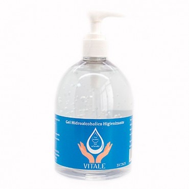 Vitale - Higienizador de Manos Hidroalcohólico con Dosificador - 500ml