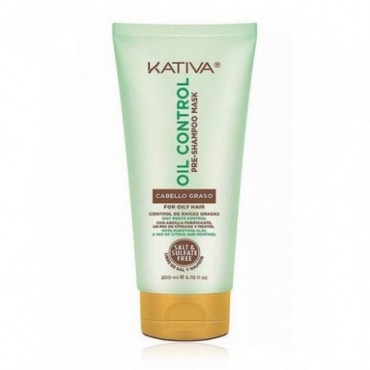 Kativa - Pre-Champú Exfoliante Oil Control 200 ml