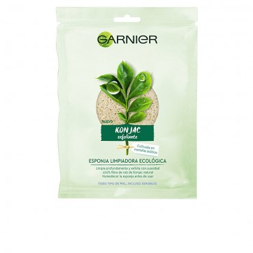 Garnier - BIO ECOCERT - Esponja exfoliante-limpiadora ecológica