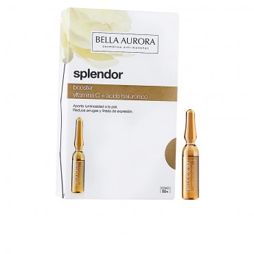 Bella Aurora - SPLENDOR 10 - Booster Vitamina C + Hialurónico - 5ud