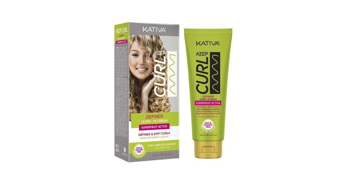 Kativa - Keep Curl - Crema Peinado Rizos - 200ml