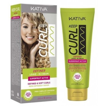 Kativa - Keep Curl - Crema Peinado Rizos - 200ml