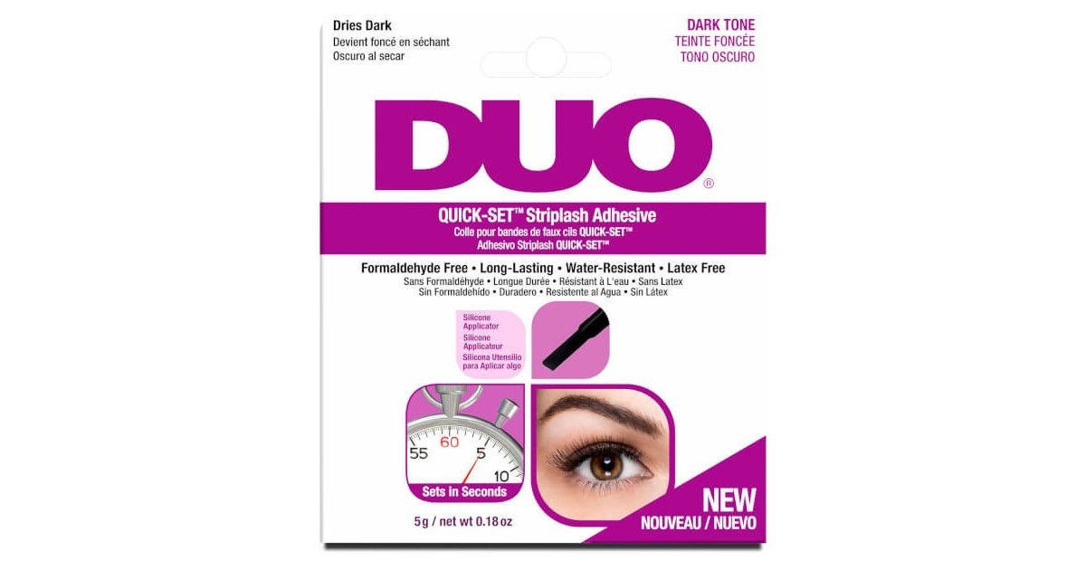 DUO - Quick-set Striplash - Pegamento para pestañas - Tono Oscuro