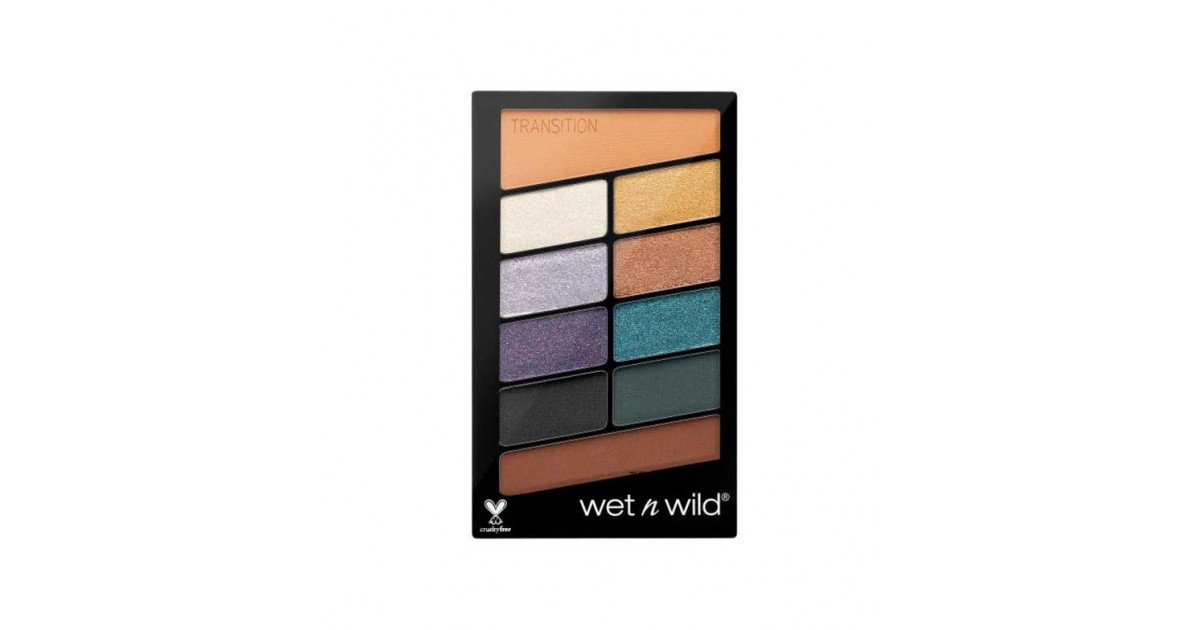 Wet N Wild - Paleta de 10 sombras de ojos Color Icon - E762C: Cosmic Collision