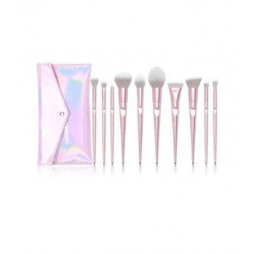 Jessup Beauty - Set de brochas 10 piezas + Neceser - T260: Luxurious Light Pink