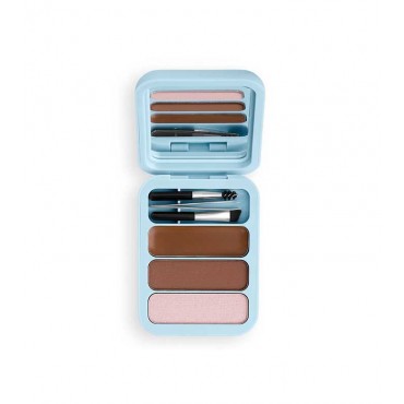 Makeup Obsession - Kit para cejas Brow Goals - Light to Medium Brown