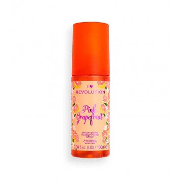 I Heart Revolution - Spray fijador iluminador de maquillaje - Grapefruit