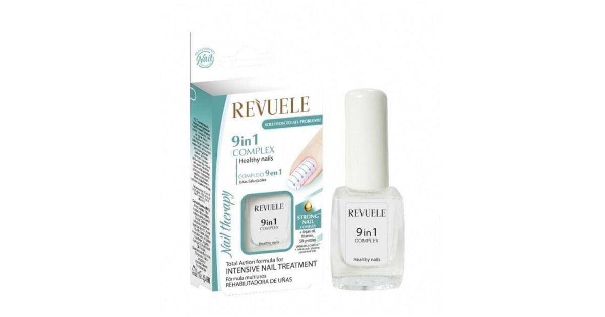 Revuele -  Nail Therapy - Tratamiento uñas saludables 9 in 1 Complex