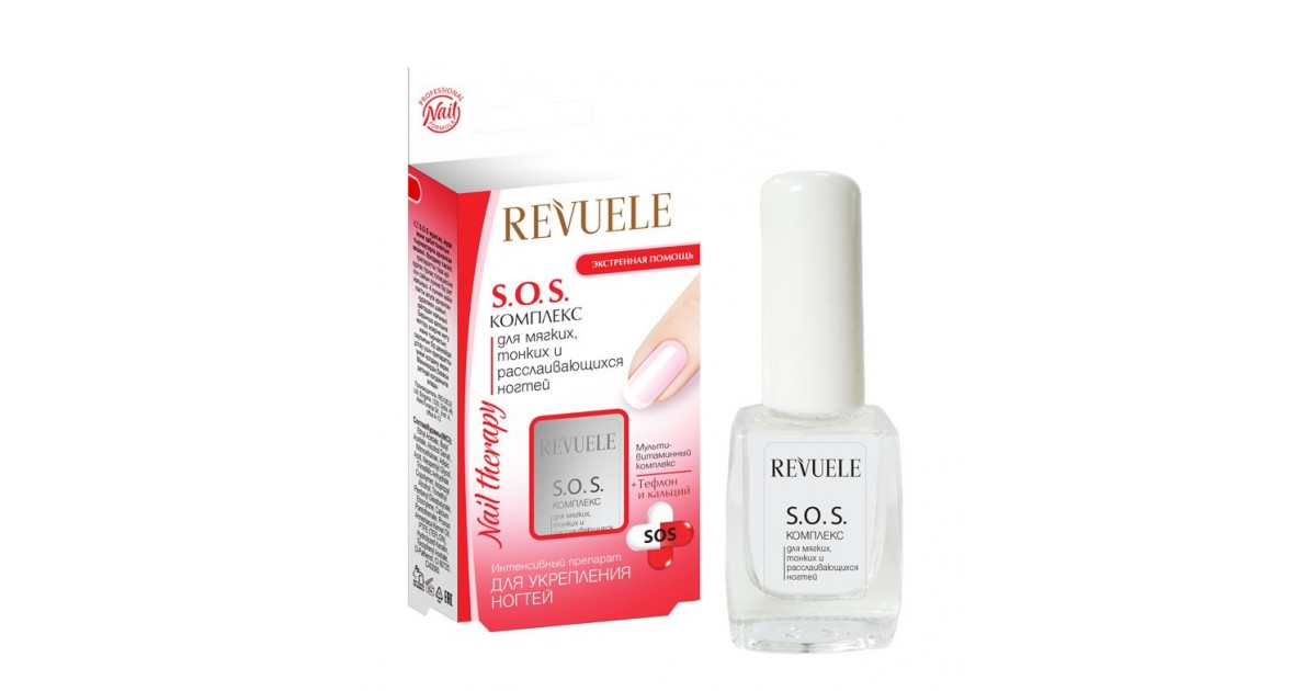 Revuele - Nail Therapy SOS Complex - Tratamiento para uñas débiles