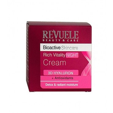 Revuele - Bioactive Skincare - Crema de noche revitalizante Rich Vitality