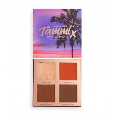 Revolution - *Tropical Twilight Collection* - Paleta de rosro X Tammi - Paradise Glow