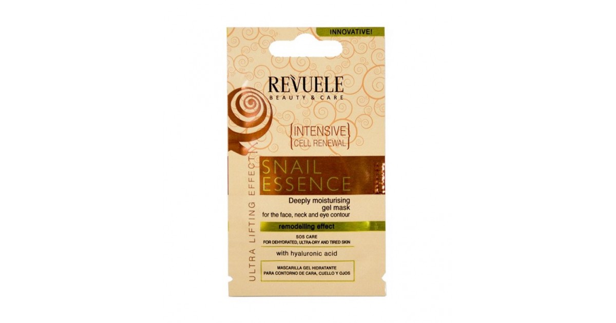 Revuele - Snail Essence - Mascarilla gel hidratante - 7ml