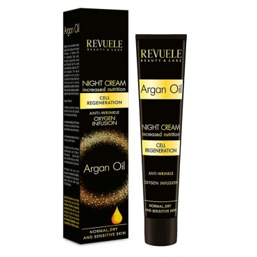 Revuele -  Argan Oil - Crema facial de noche - 50ml