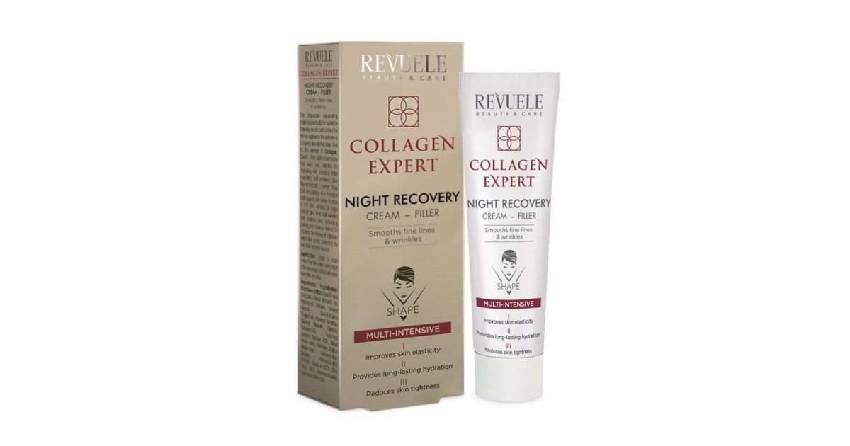 Revuele - Collagen Expert - Crema de noche rellenadora - 50ml