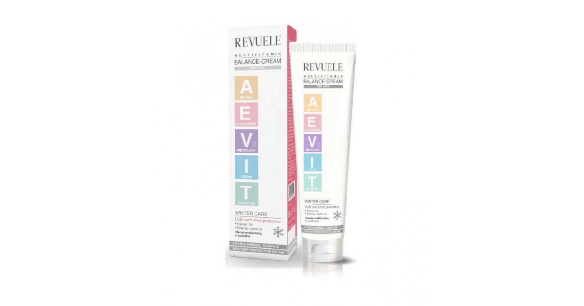 Revuele -  Aevit Multivitamin - Crema facial balanceadora - 75ml