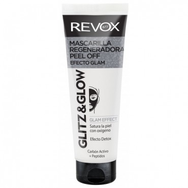 Revox - Glitz & Mascarilla negra regeneradora peel off
