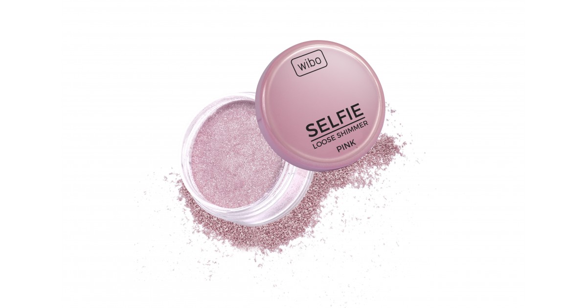 Wibo - Iluminador en polvo Selfie Loose Shimmer - Pink