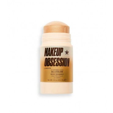 Makeup Obsession - Iluminador en stick All A Glow Body Shimmer - Glistening Gold