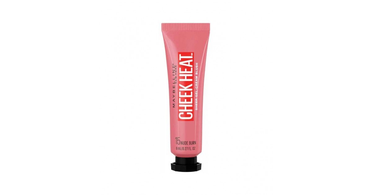 Maybelline - Colorete en crema Cheek Heat - 15: Nude Burn